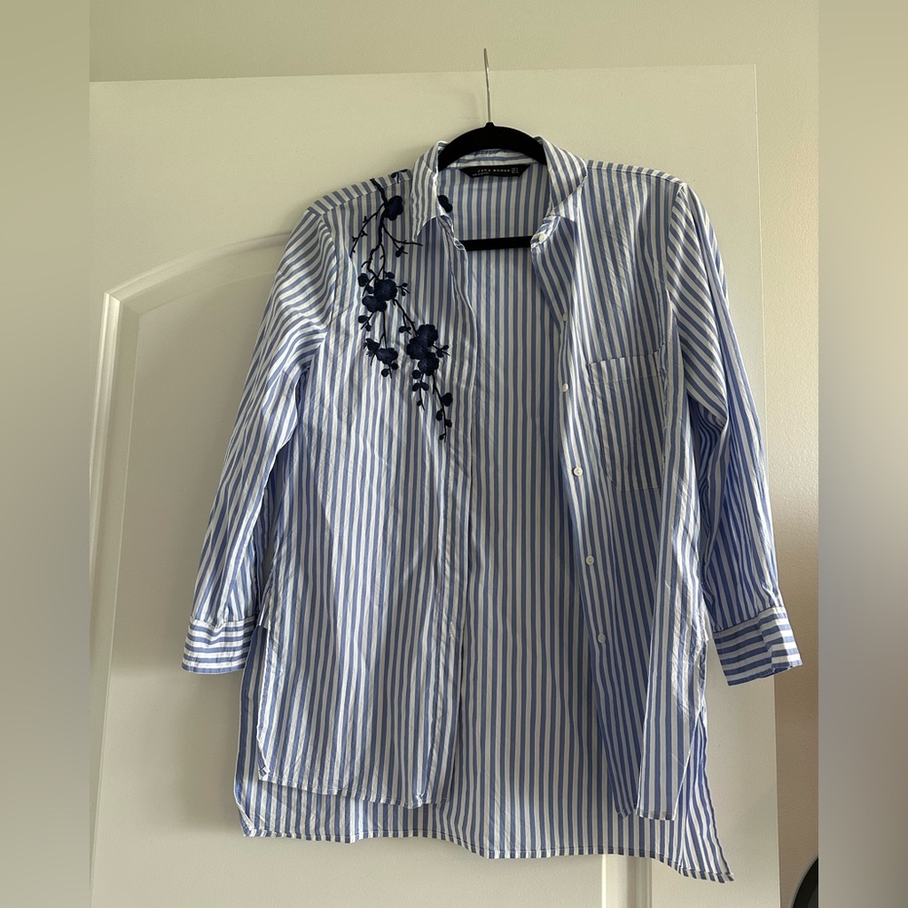 Zara stripe shirt